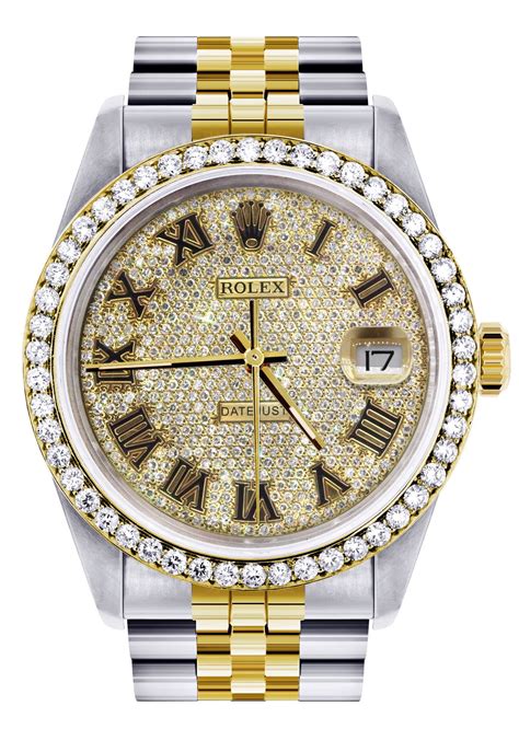 montre rolex or diamant